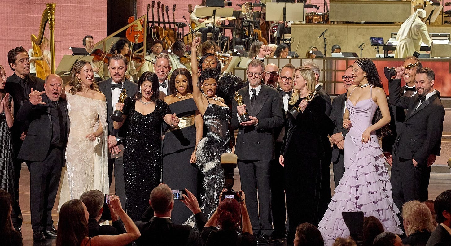The One Battle After Another team | Image via The Academy of Motion Pictures Arts and Sciences