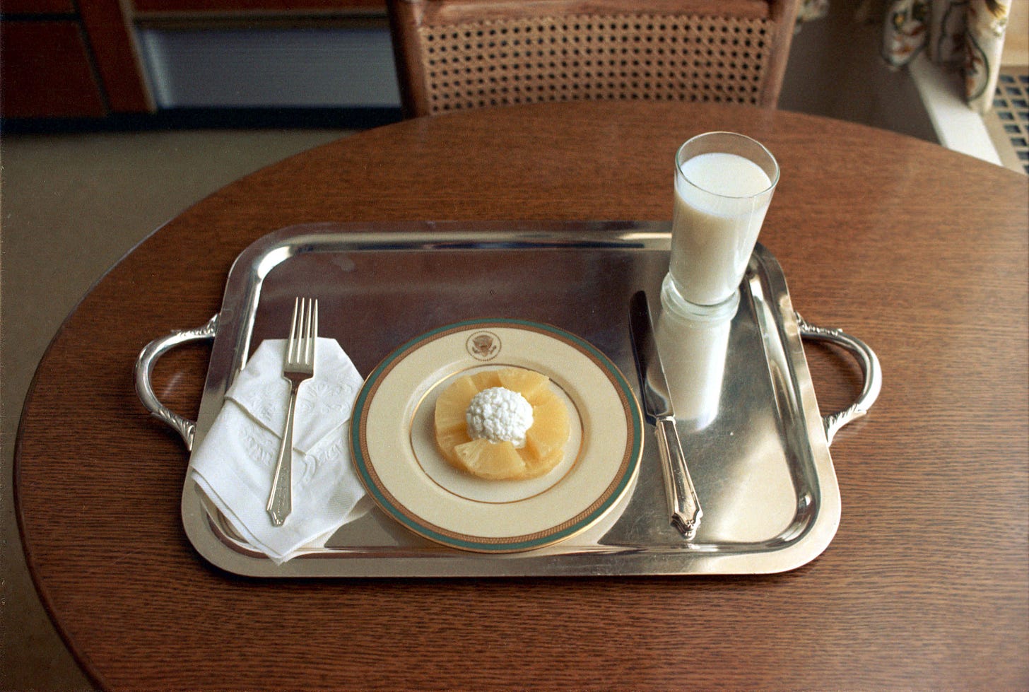 The Sad, Stately Photo Of Nixon's Resignation Lunch : The Salt : NPR