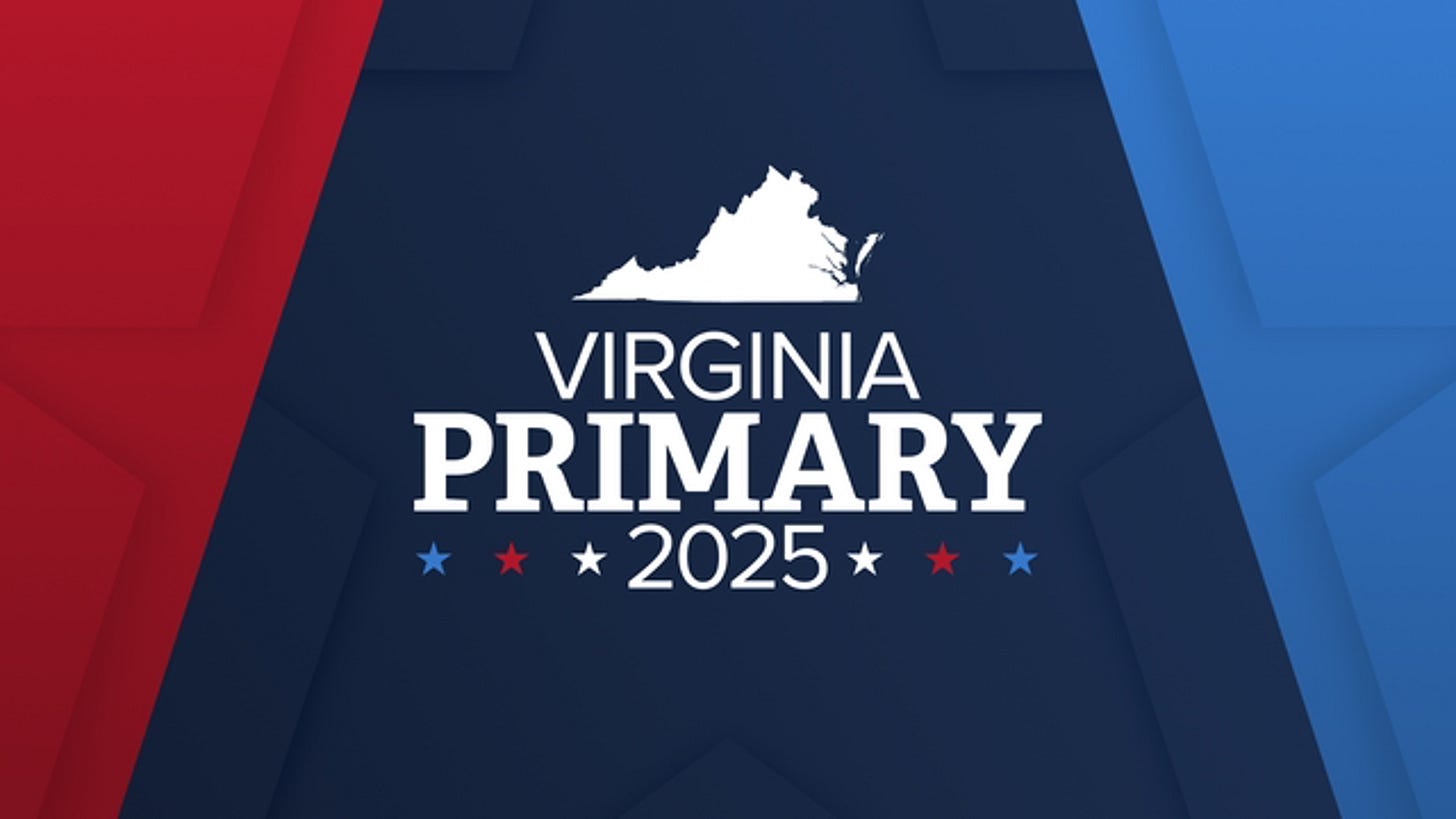 2025 Virginia Primary Roundup