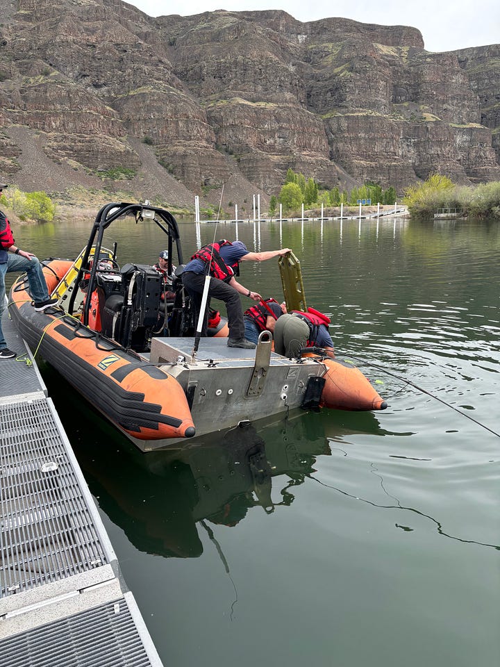 Photos from Grant County Fire District #3 Boat Training