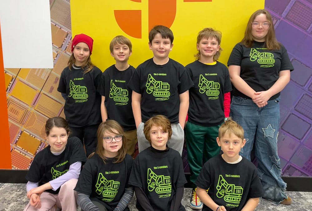 Hinesburg Community School Team Competes in LEGO Robotic Competition