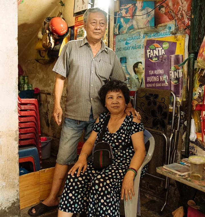 Saigon then and now.