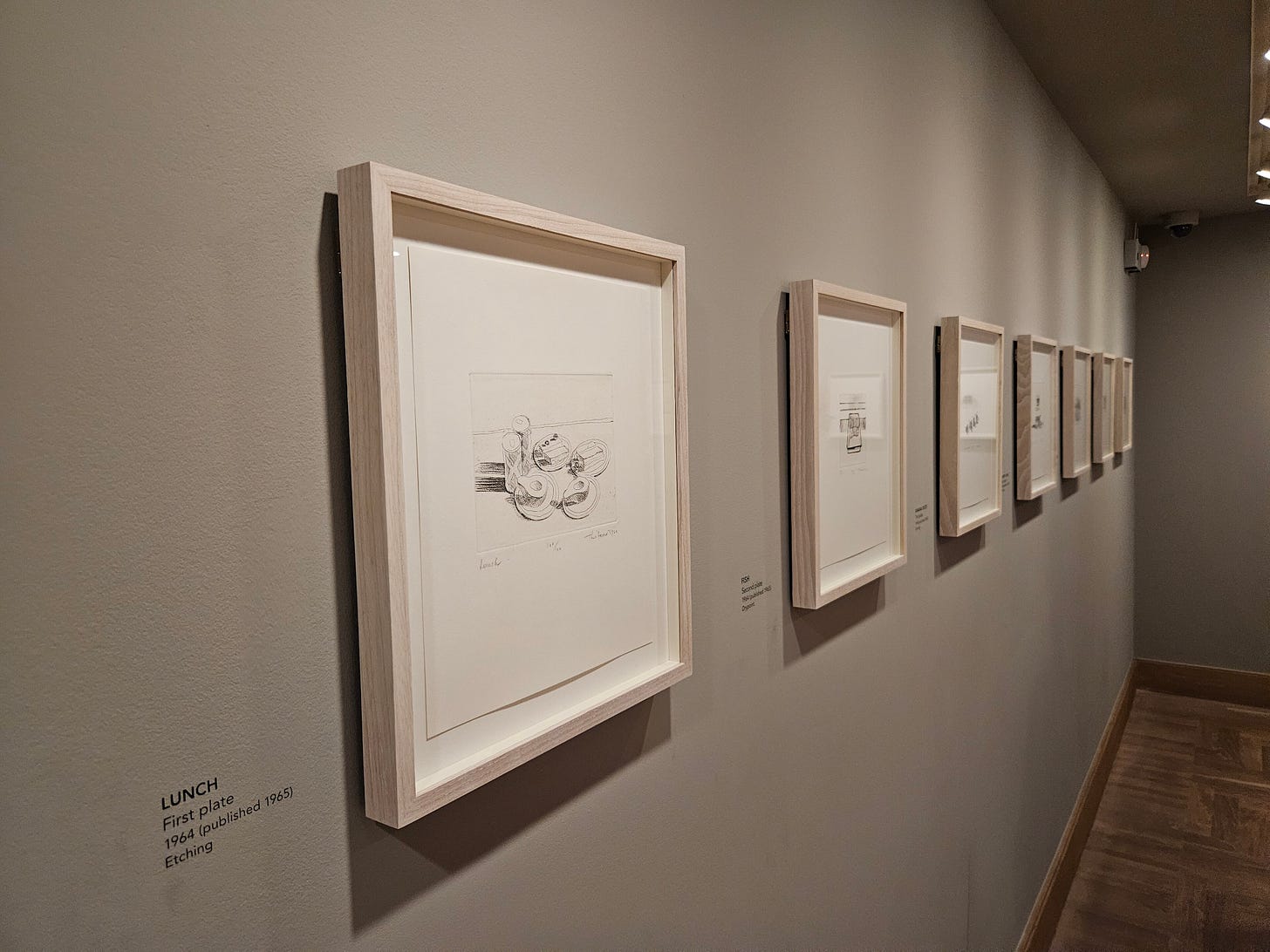 Wayne Thiebaud. Delights, Courtauld Gallery, London 03 Wayne Thiebaud. Delights, Courtauld Gallery, London 03