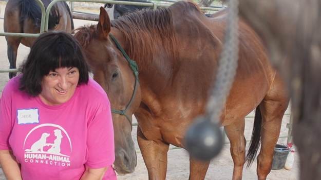 A person standing next to a horse

AI-generated content may be incorrect.