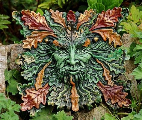 Duir the Large Green Man Sculpture - Spirit of the Green Man