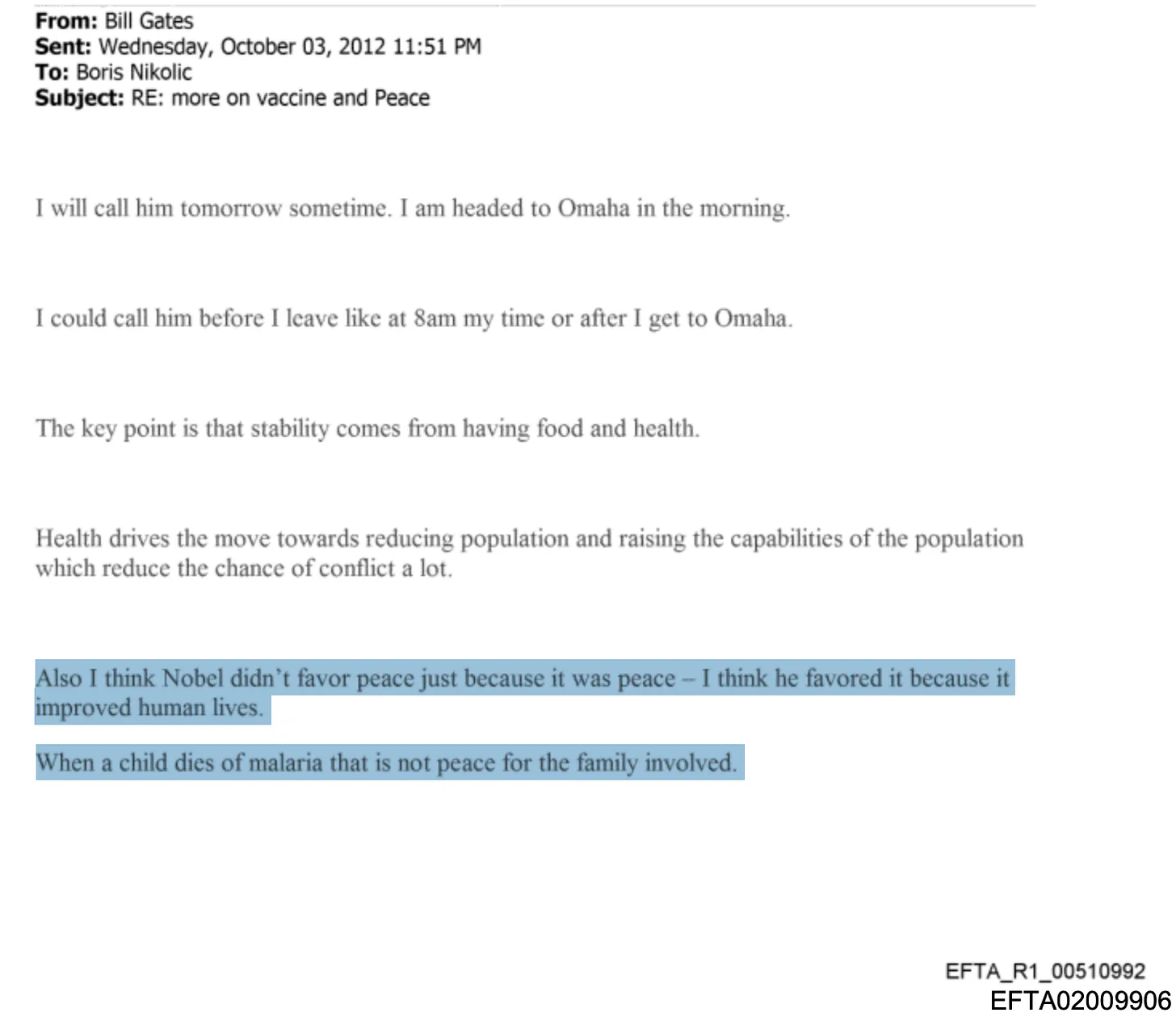 Exklusivbericht: Wie Jeffrey Epstein versuchte, Bill Gates den Friedensnobelpreis zu verschaffen