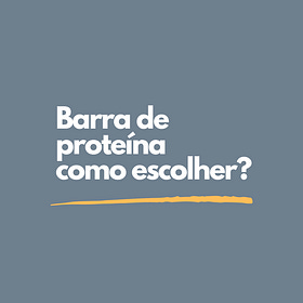 Dossiê barras de proteína