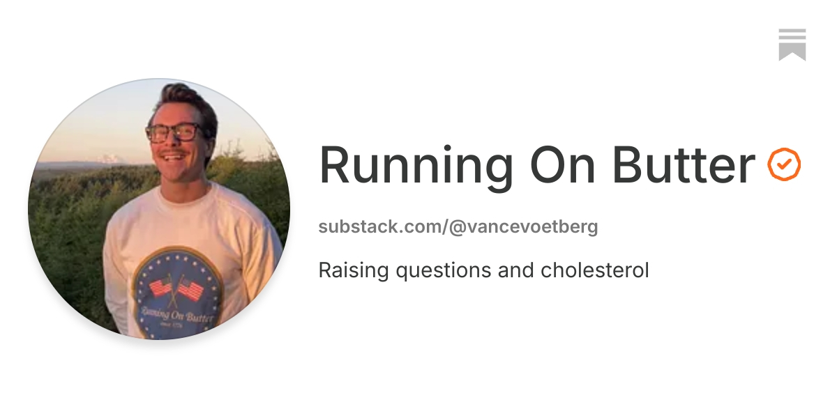 Running On Butter | Substack