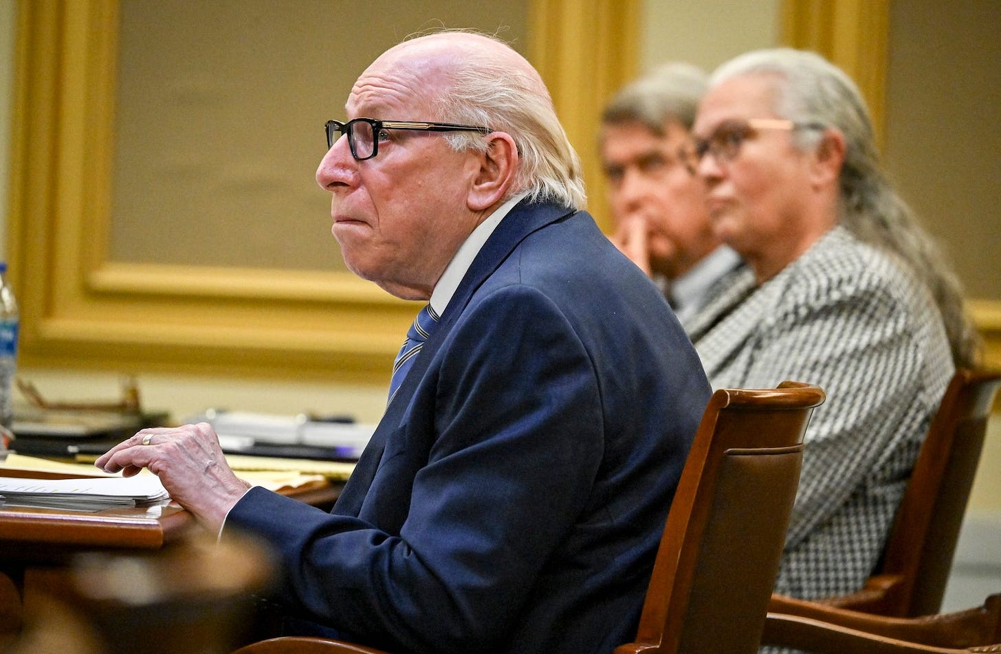 Attorney Peter Ticktin listens during oral arguments for People vs Tina Peters in the Court of Appeals at the Ralph L. Carr Colorado Judicial Center in Denver on Wednesday, January 14, 2026. Attorney Peter Ticktin listens during oral arguments for People vs Tina Peters in the Court of Appeals at the Ralph L. Carr Colorado Judicial Center in Denver on Wednesday, January 14, 2026.