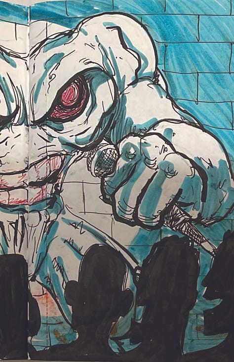 Sketchbook pages