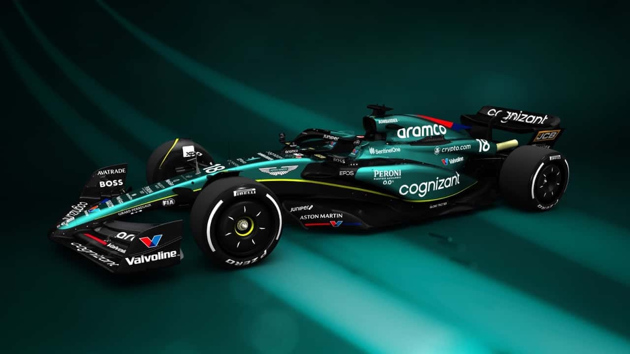 Aston Martin one-off livery at British GP 2023 