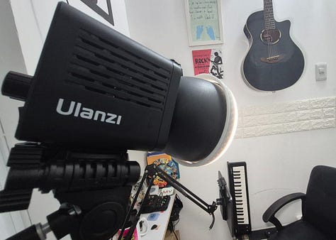 fotos do LED ULanzi 40W PRO