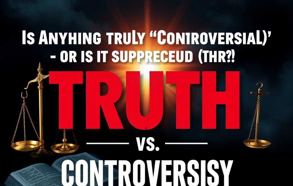 Is Anything Truly “Controversial,” or Is It Just Suppressed Truth?