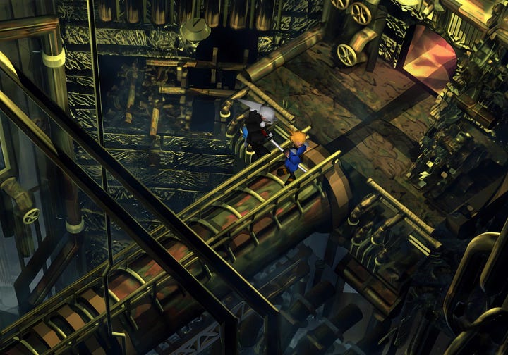 How Cloud kills Sephiroth in the original game.