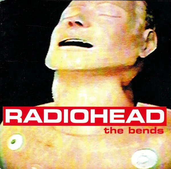 Cover art for The Bends by Radiohead Cover art for The Bends by Radiohead