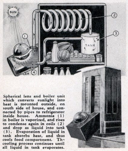 Low EMF refrigerators