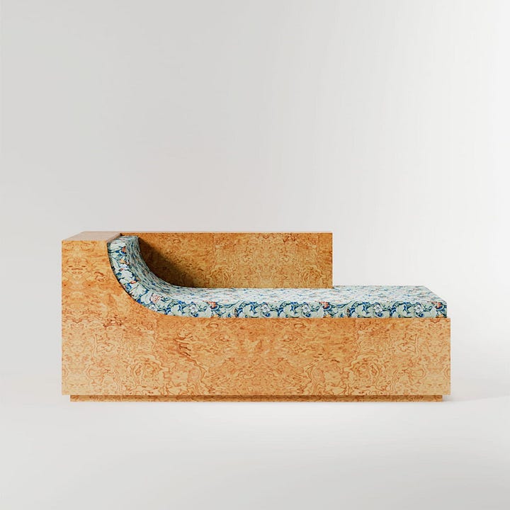 Disused Console | Normative Chair | Mid Century Journey Chair | Hidden Couch (Images: Supaform)