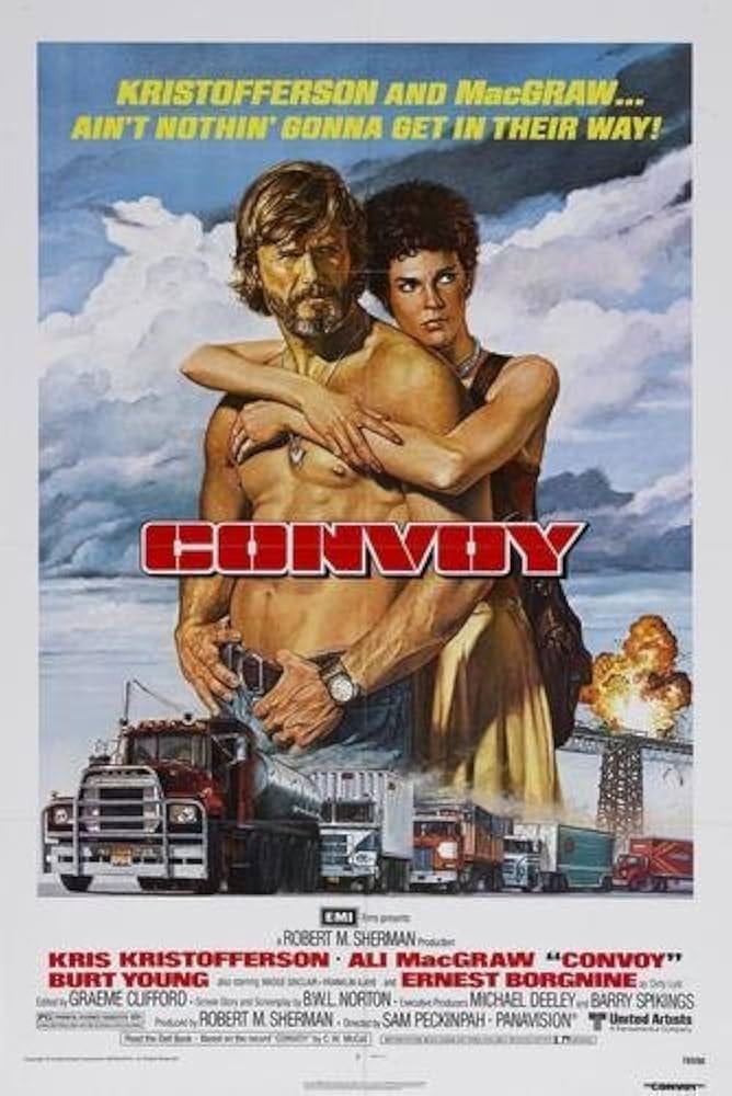 Convoy Movie Poster 24"x36" Convoy Movie Poster 24"x36"
