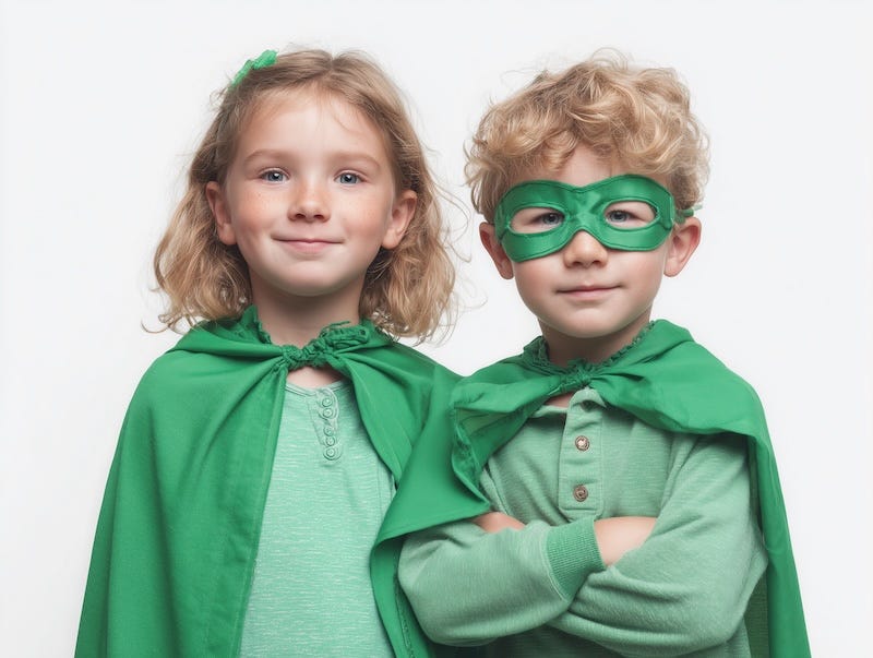 The Best Leadership Newsletter Ever - The Confidence Gap - Superhero kids