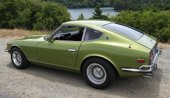 1973 Datsun 240Z Green Metallic For Sale Rear 1973 Datsun 240Z Green Metallic For Sale Rear