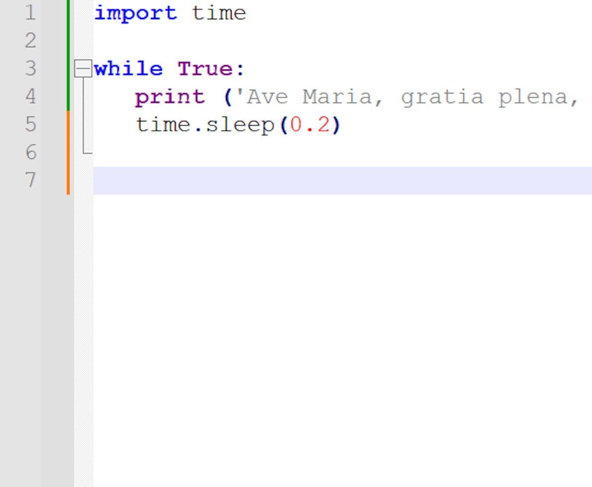 Preghiera automatizzata, Andrea Paoli