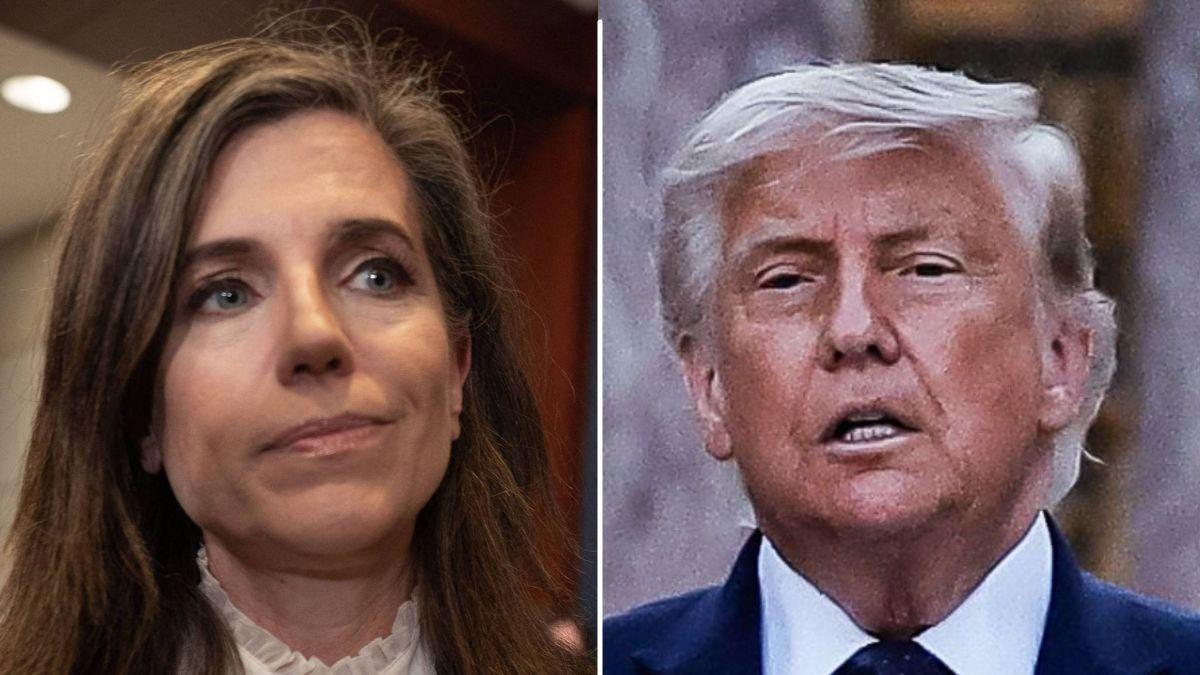 picture of Nancy Mace and Donald Trump picture of Nancy Mace and Donald Trump