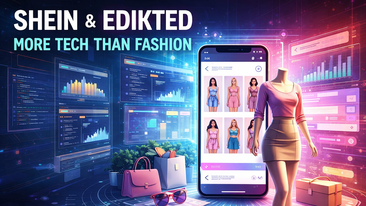 Why Shein and Edikted Are Tech Companies Disguised as Fashion Companies