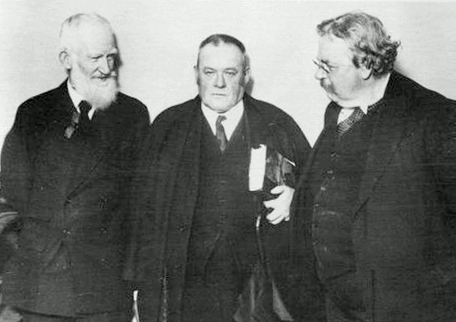 Shaw, Belloc, and Chesterton