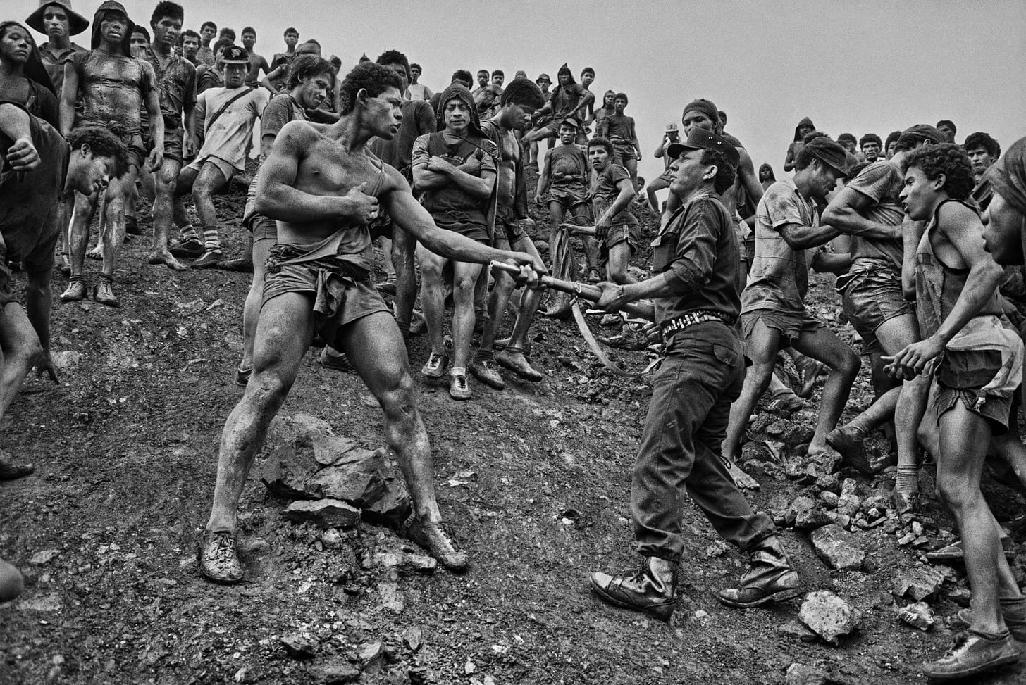 Sebastião Salgado, Serra Pelada gold mine, State of Pará, Brazil, 1986 ...