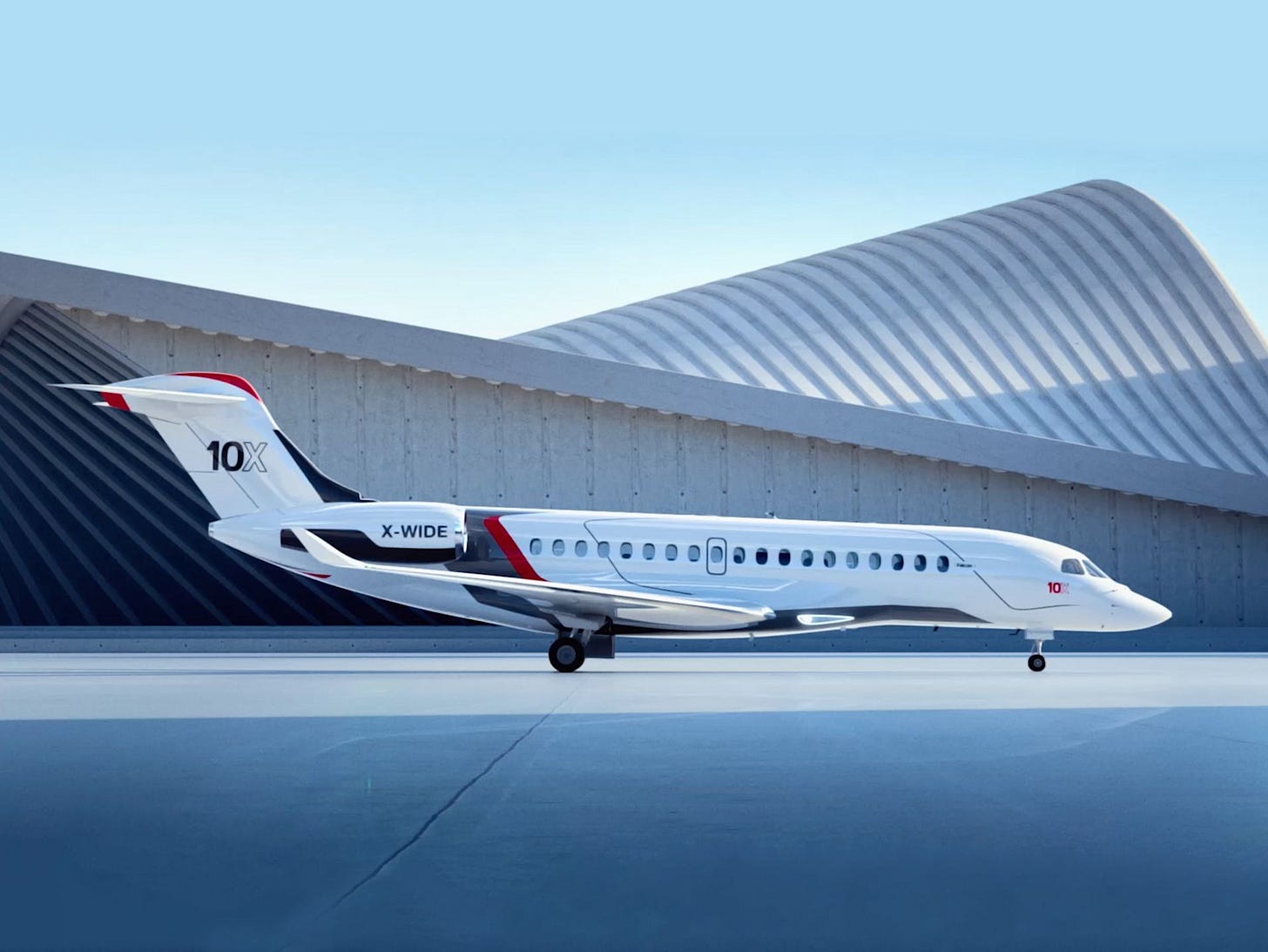 Dassault Falcon 10X business jet