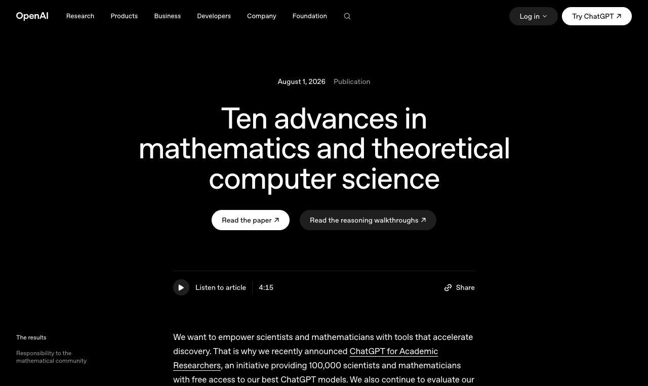 Astra's Lean-Checked Math, Safer Open Weights - 2026-08-01