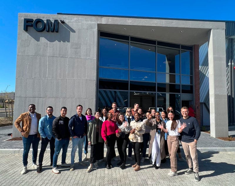 Freedom of Movement's head office in Cape Town