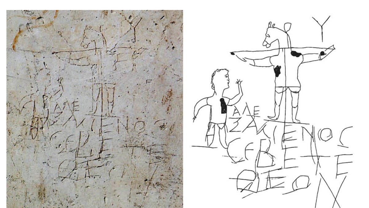 The Alexamenos Graffito - Dr. Aaron Judkins Substack