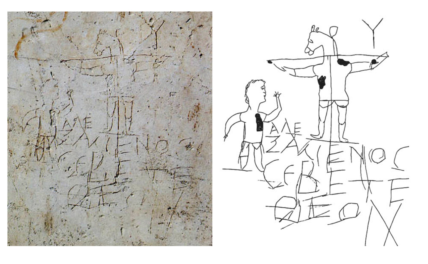 The Alexamenos Graffito - Dr. Aaron Judkins Substack