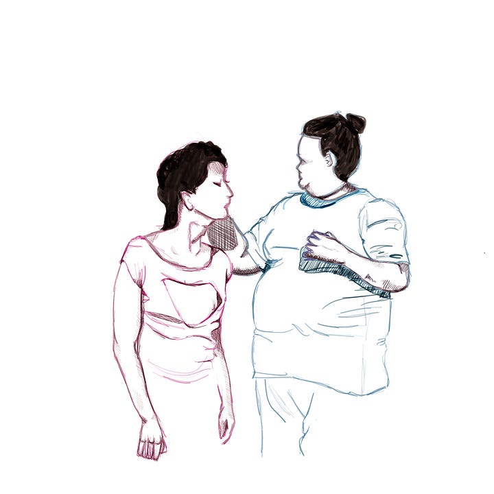 Digital drawings by Captain Erica.