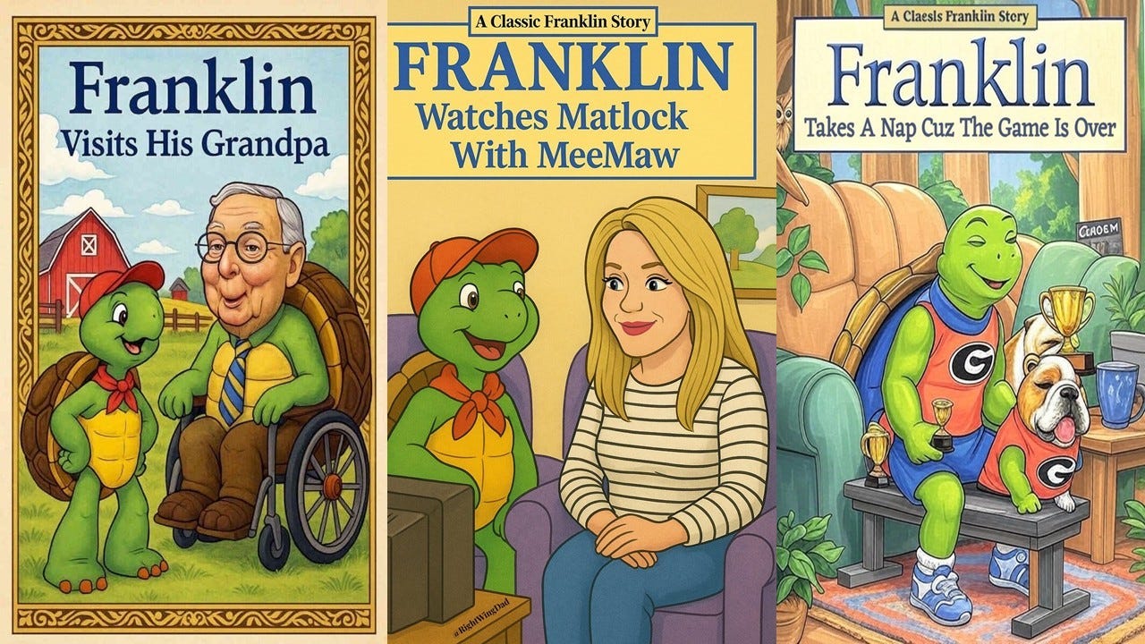 Franklin the Turtle discovers the Streisand Effect