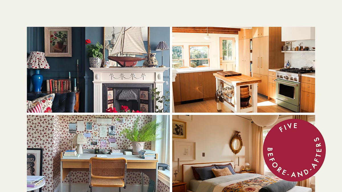 5 Gorgeous Home Makeovers