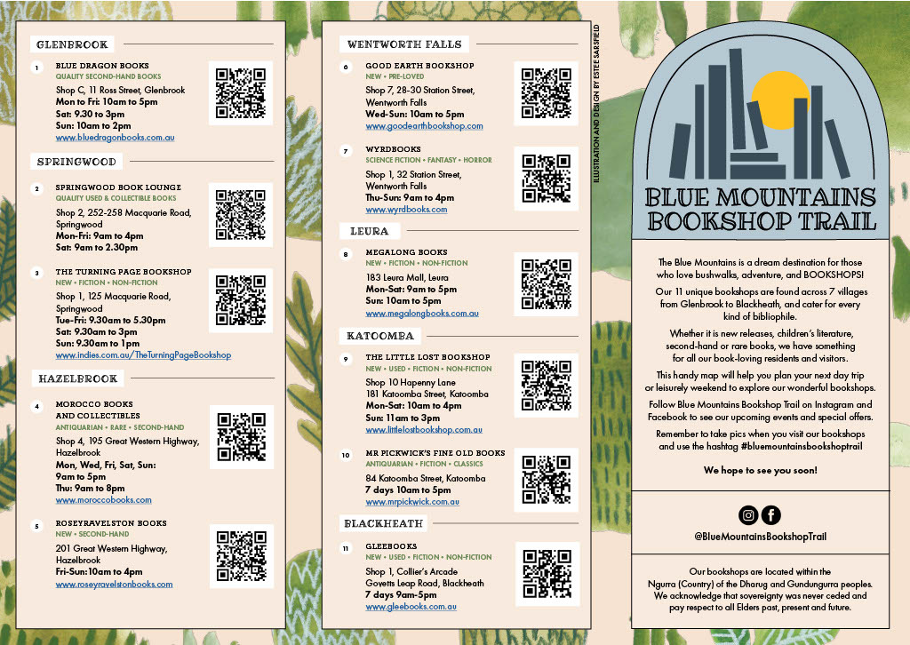blue mountains book shop trail map download blue mountains book shop trail map download
