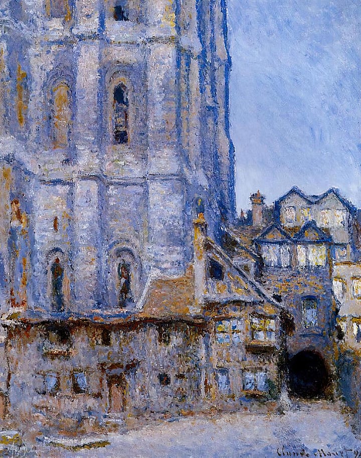 Claude Monet's paintings of the Rouen Cathedral