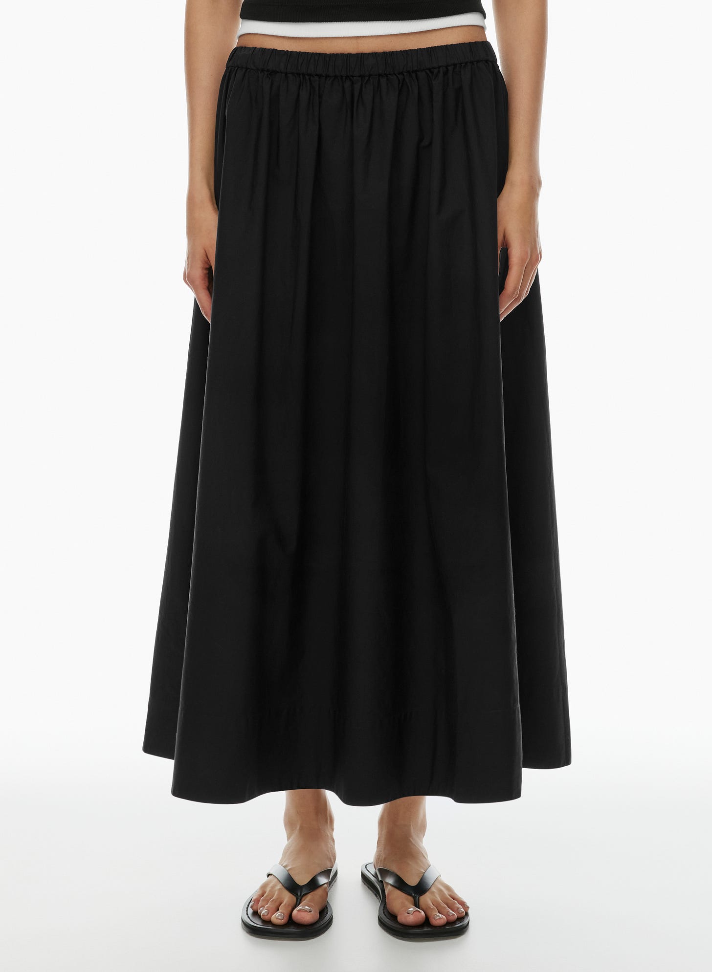 Image 2 of LUMINARY POPLIN SKIRT from Aritzia