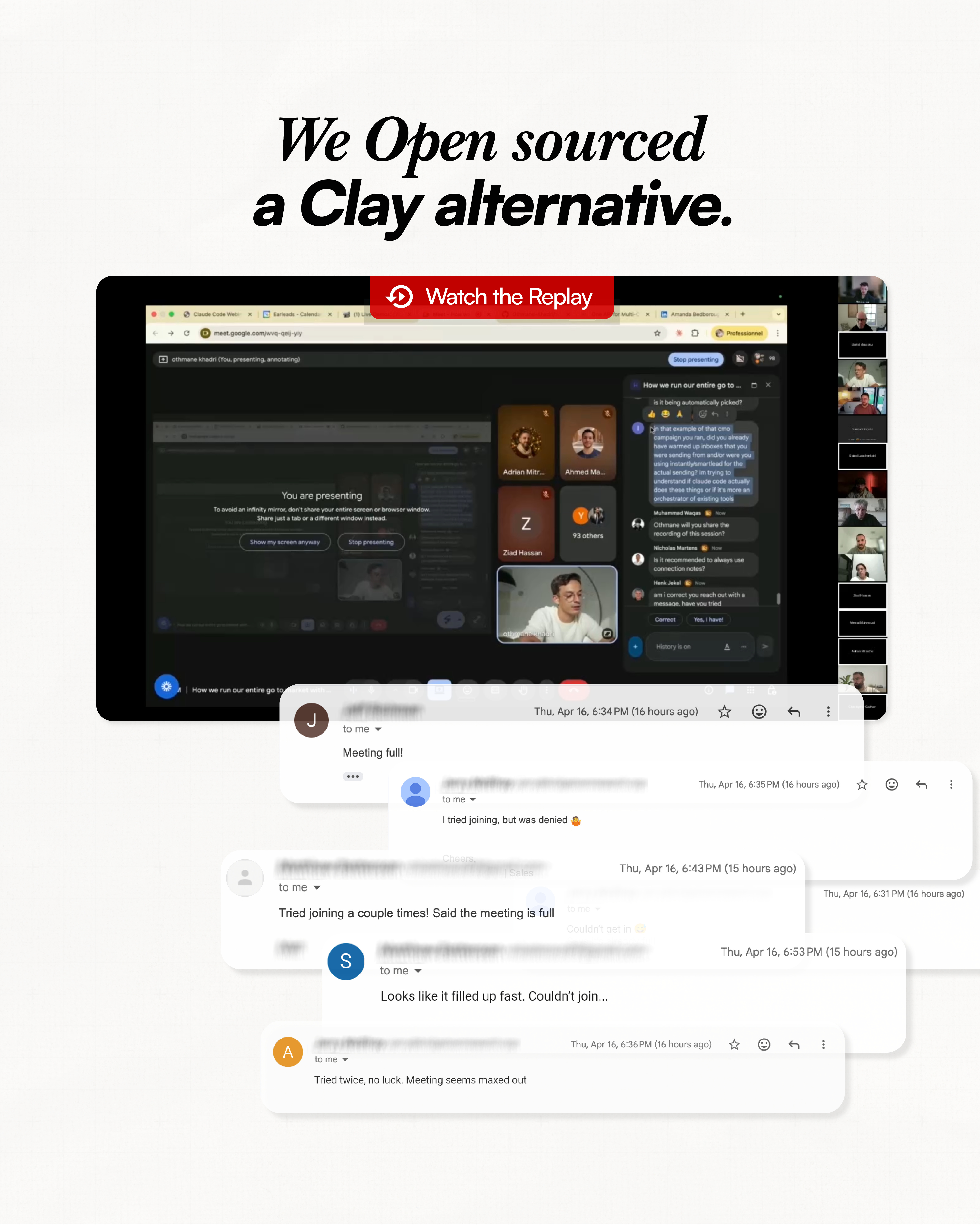 I open sourced a Clay alternative