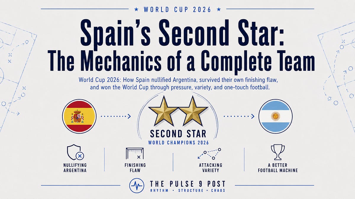 Spain’s Second Star: The Mechanics of a Complete Team