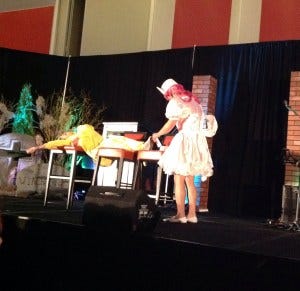 Rescued by Nurse Joy, aka Osric Chau