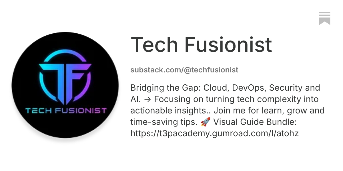 Tech Fusionist | Substack