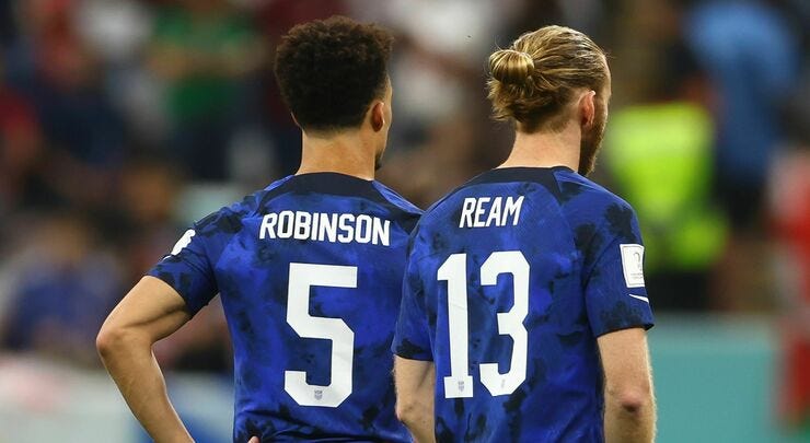 Our two defenders impressed against England on Friday. 