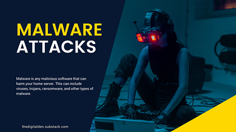 Common Attacks on Self-Hosted Home Servers