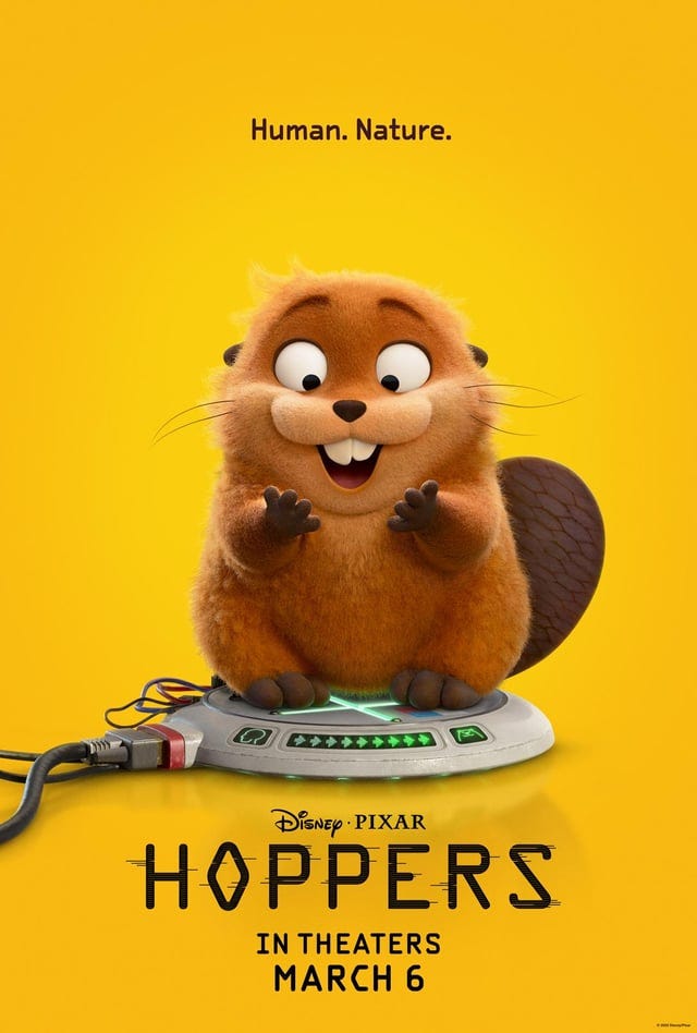 Official Poster for Pixar's 'Hoppers' : r/movies