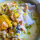 Recipe: Creamy Quick Chowder with Green Leek Oil