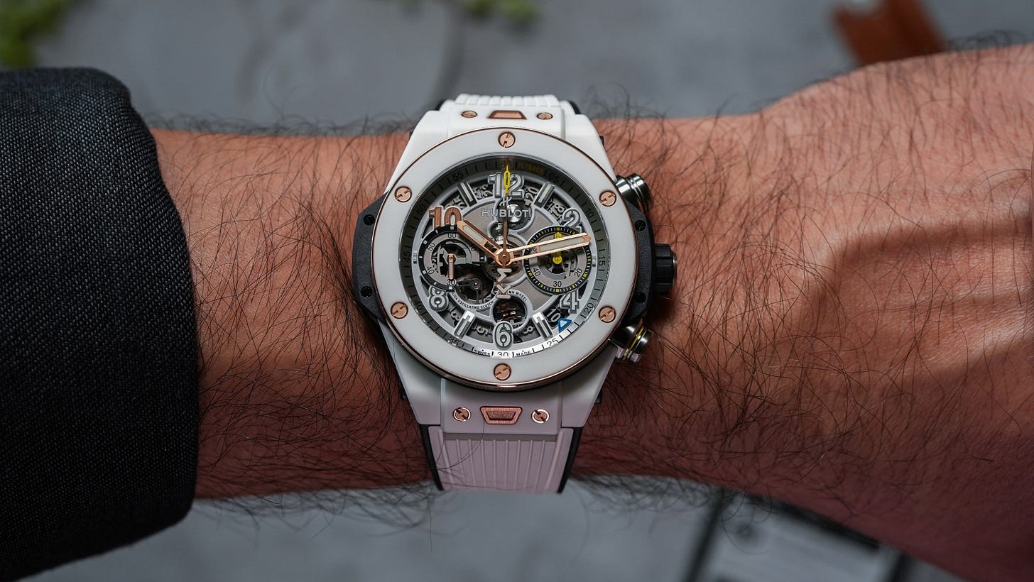 hublot bigbng reloaded kylian mbappe usain bolt 1
