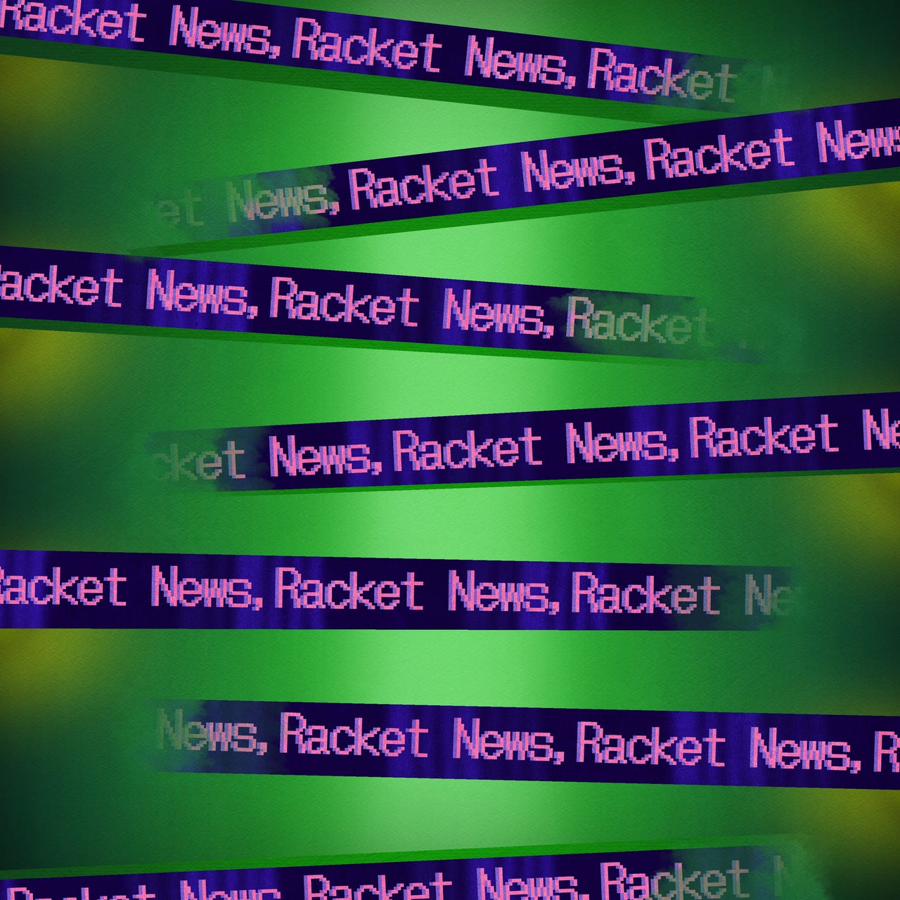 Racket Cartoons by Daniel Medina  logo